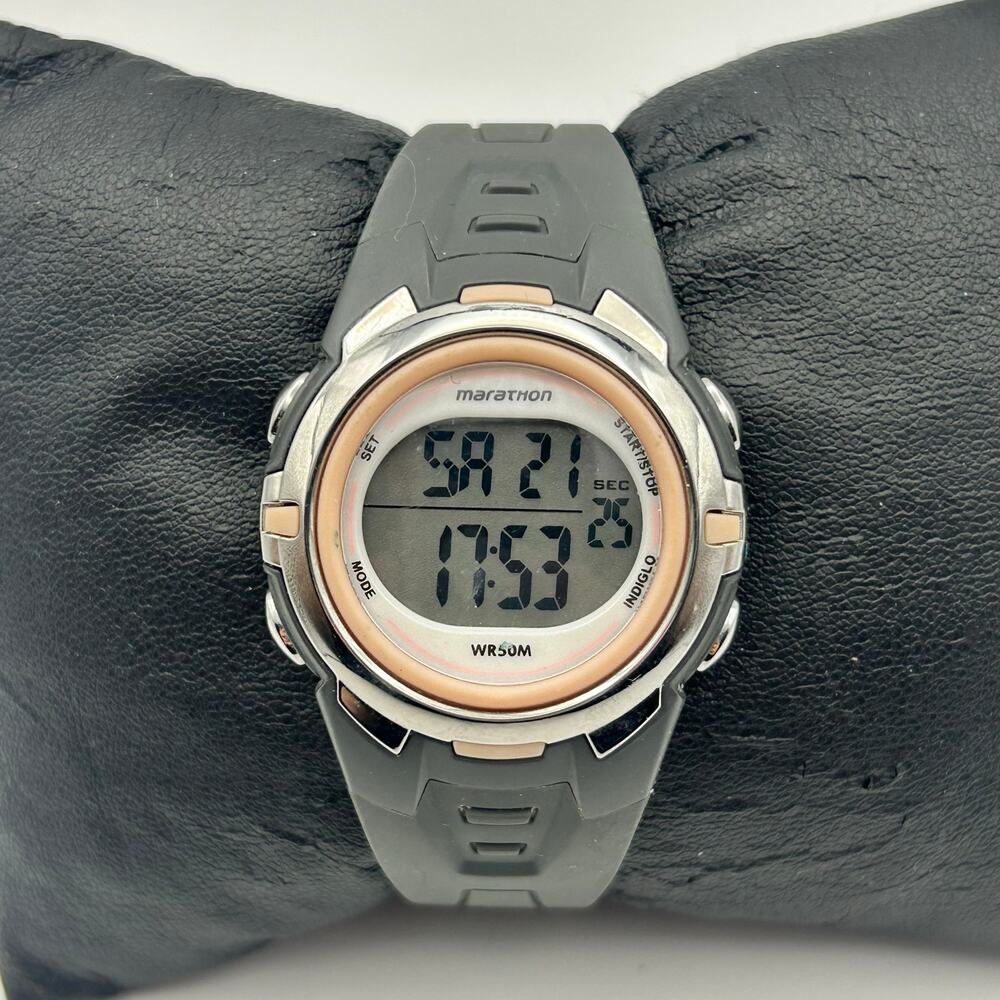 Timex Marathon Women’s Digital Watch Working New Battery